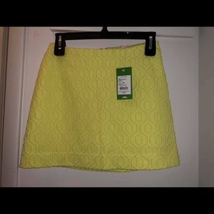 Lilly Pulitzer Tate skirt limoncello